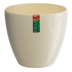Кашпо DECO TWIN 9л. Крем (Santino)