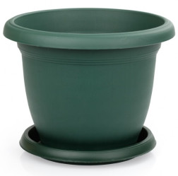 Кашпо Вилла с поддоном 45л. Зеленый (Srinona)