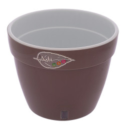 Кашпо АСТИ 2,5л. Шаде-Белый (Santino)