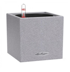 Кашпо Lechuza Canto Color tower 14 Серый камень с автополивом 13470