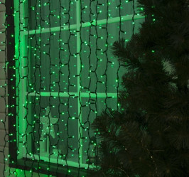 Эл.гирл. уличная Занавес (2м.х3м.) 3W LED-760-220V Мульти 1080232 (СЛ)