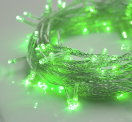 Эл.гирл. Нить (10м.) LED-100-220V 8 режимов зеленый 3556785 (СЛ)