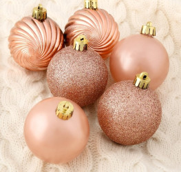 Набор шаров Империя 8шт. розовый 4196390