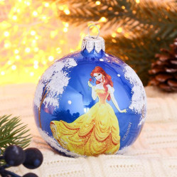 Шар Белль с цветком КУ-80-17307