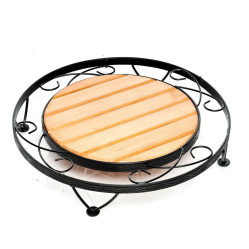 Кованая Подставка напольная с деревом 12-033