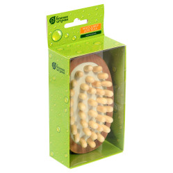 Массажёр деревянный для тела 13х8х4 см "Банные штучки"