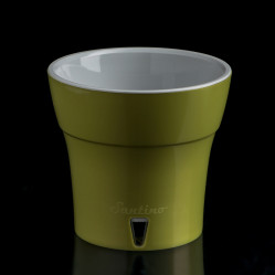 Кашпо Дали 0,6л оливковый-серый