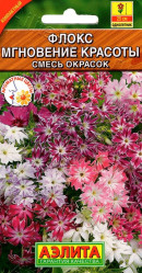 Флокс Мгновение красоты, смесь окрасок 0,1г.(Аэлита)
