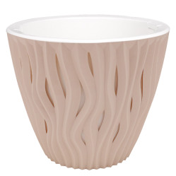 Кашпо Вдохновение 7,5л пудровый (КШ-8670)