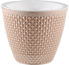 Кашпо Ротанг 3л пудровый (КШ-7957)