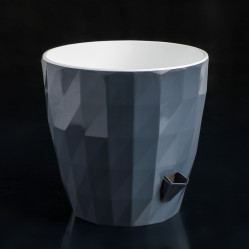 Кашпо Соло RUBY 3л антрацит (КШ-6456)