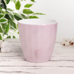 Кашпо Соло RUBY 3л бежево/розовый (КШ-6461)