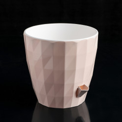 Кашпо Соло RUBY 3л пудровый (КШ-6455)