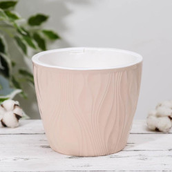 Кашпо Венеция 3л бежево-розовый (КШ-9024)