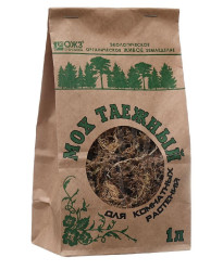 Мох таёжный Сфагнум 1л. Башинком