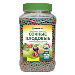 БиоМастер Сочные Плодовые (банка 1,2кг.)