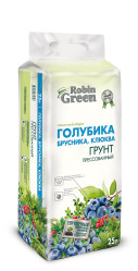Грунт Robin Green для Голубики Брусники Клюквы (брикет) 25л.