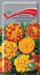 Бархатцы Смесь окрасок откл.махр. 0,3гр. (Поиск)