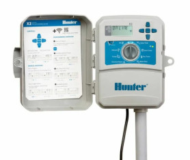 Контроллер Hunter Х2-401-Е на 4 зоны наруж/внутр в пластик. корпусе, 220V