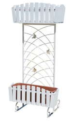 Декоративное ограждение на 2 ящика 51-130