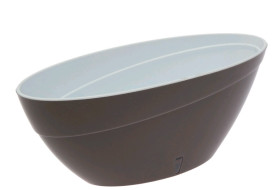 Кашпо CALIPSO 3,8л. Шаде-белый (Santino)