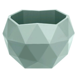 Кашпо Топаз 0,45л нефрит (КШ-9123)