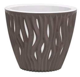 Кашпо Вдохновение 5,7л мокко (КШ-8659)