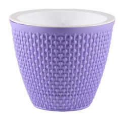 Кашпо Ротанг 1,6л сиреневый (КШ-6469)