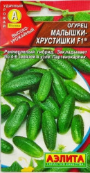 Огурцы Малышки-Хрустишки F1 10шт. (Аэлита)