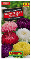 Астра Королевский размер, смесь сортов 0,2г. (Аэлита)
