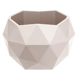 Кашпо Топаз 2,5л кремовый (КШ-9144)