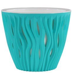 Кашпо Вдохновение 5,7л бирюза (КШ-8656) НС