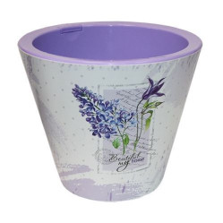 Кашпо Прованс 3л сирень (КШ-9040)