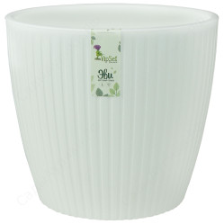 Кашпо Эви VipSet 4,5л. Белый
