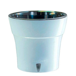 Кашпо Дали 0,6л белый-черный