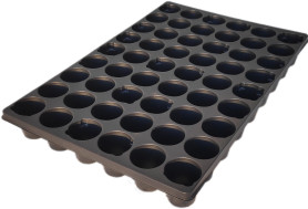 Кассета д/рассады 54 яч., ПР-А-54/55 черная (Ам.Тр)