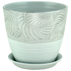 Г.кер. Роспись бутон палеолит сер.21см РС 107/4