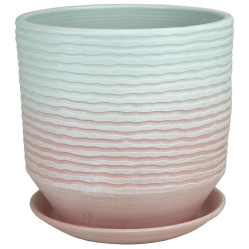 Г.кер. Зефир цилиндр мята/роз 25см 73-337