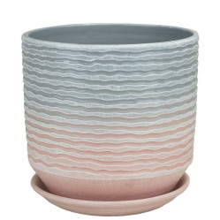 Г.кер. Зефир цилиндр сер/роз 21см 73-238