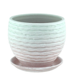 Г.кер. Зефир шар мята/роз 15см 74-137