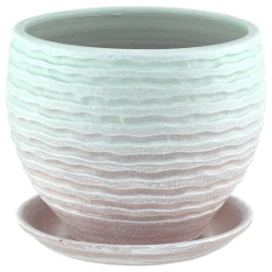 Г.кер. Зефир шар мята/роз 19см 74-237