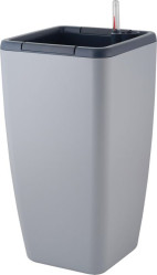 Кашпо с автополивом InGreen Munchen 20л. квадратный, утрен.туман (ПР) IG622511025