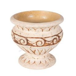 Вазон Медиус (шамот) d27см, h25см, v6л., арт.1510