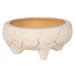 Горшок Плошка №1 мини (шамот) d15см, h9см, v1л., арт.1217