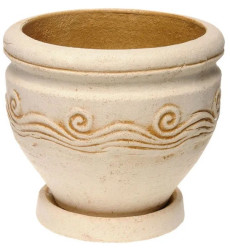 Горшок Селена микро (шамот) d15см, h15см, v1,5л., арт.1290