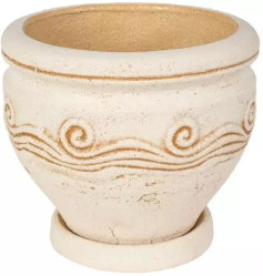 Горшок Селена мини (шамот) d19см, h19см, v4л., арт.1291