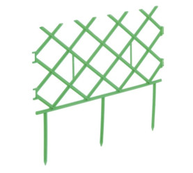 Забор декорат. Палисад зеленый (арт.КА1193)