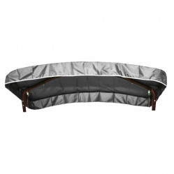 Тент для садовых качелей Турин, Орбита, Сплит, Космос (2,15х1,49м.) серый арт.ТК169-МТ002