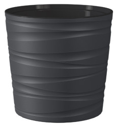Кашпо Модерн Мини 8л Н250 Антрацит (КШ-9544)