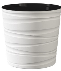 Кашпо Модерн Мини 8л Н250 Белый (КШ-9543)